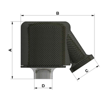 Load image into Gallery viewer, ITG - AB65H Honda Civic Type R (EP3) Carbon Induction Kit