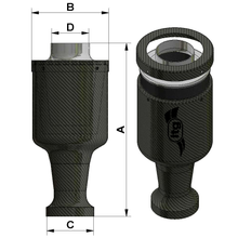 Load image into Gallery viewer, ITG - RAB65 Carbon Universal Air Box